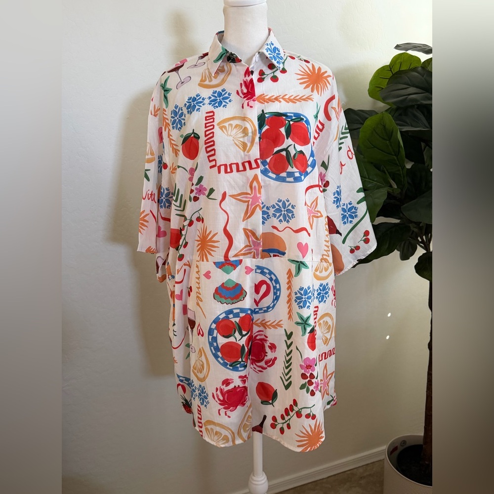 PETAL & PUM Mixed Print Romper